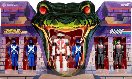 G.I. Joe Super7 ReAction Pyramid Of Darkness Pack