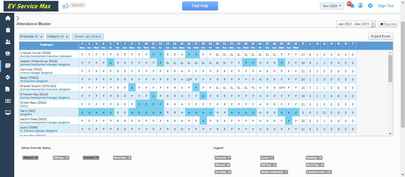 greytHR - best time off tracker