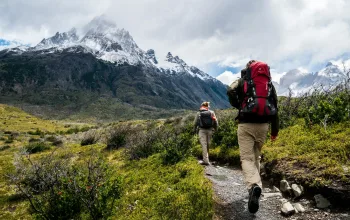 mountain trek