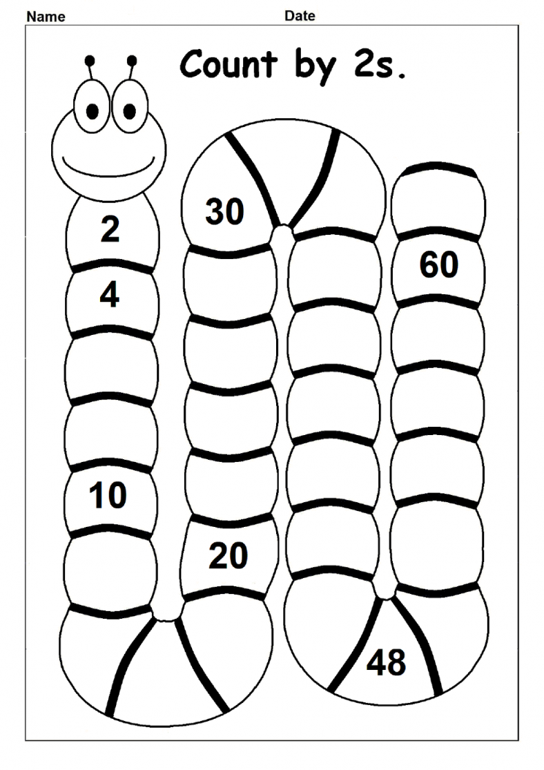 Counting By Twos Chart