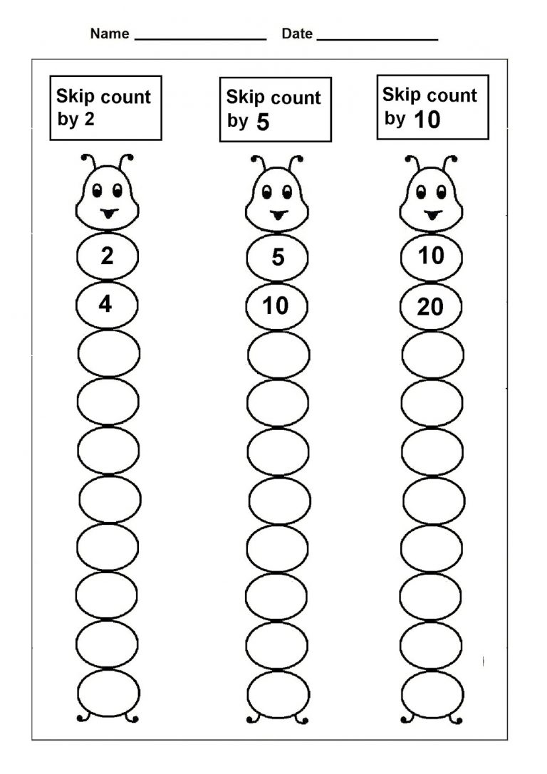 Counting By Two Chart