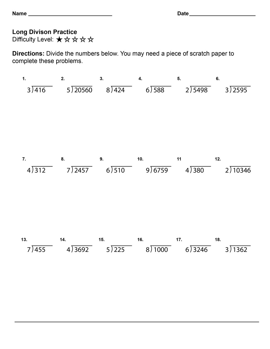 4th grade math worksheets best coloring pages for kids - 4th grade ...