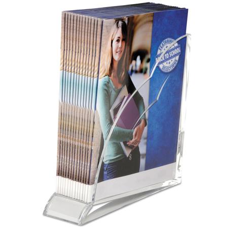 Swingline Stratus Acrylic Magazine Rack, 3.5x10.25x10.5