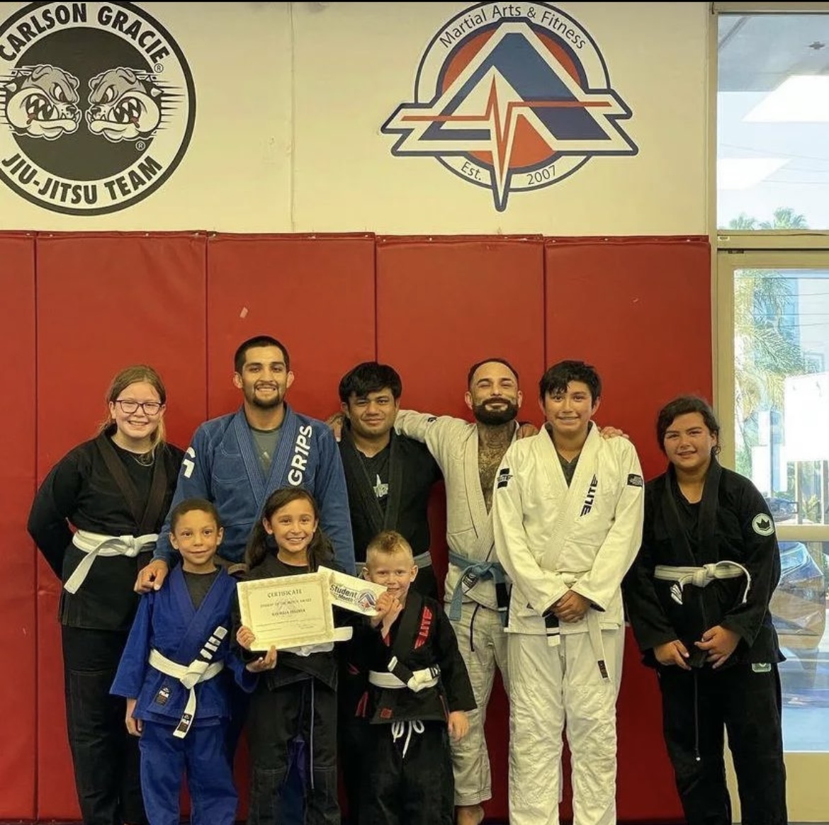 Student of the Month - Navalia Belcher - Kids Gi Jiu Jitsu - September ...