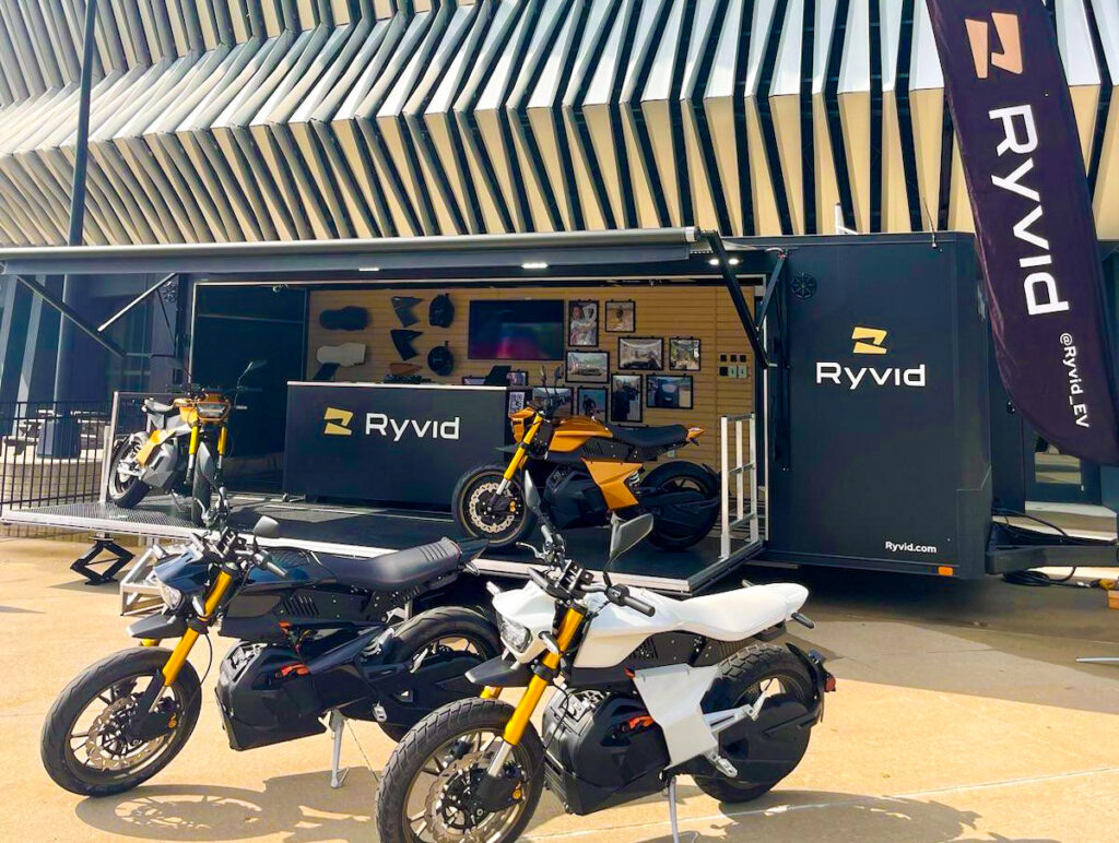 Ryvid EV stage trailer