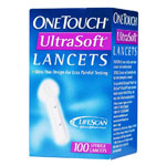 One Touch UltraSoft Glucose Lancets Box of 100 thumbnail