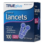 TRUEplus Sterile Lancets 30G Universal Twist Top 100/box thumbnail