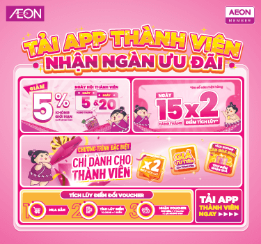 Tải APP Thành viên nhận ngàn ưu đãi