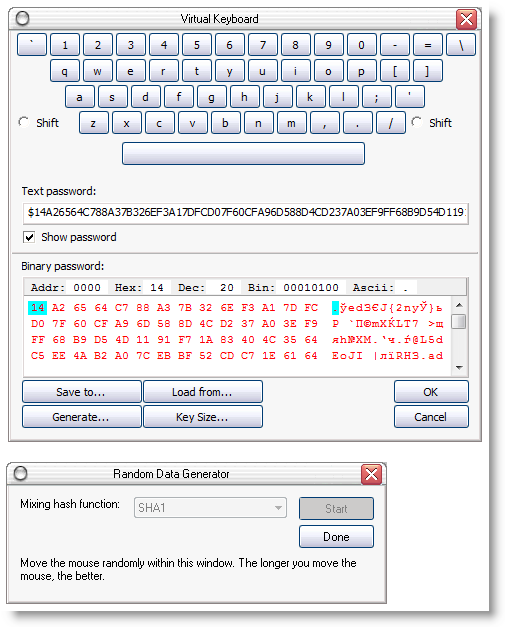 How to use USB sticks as passwords vault