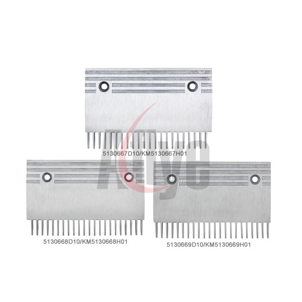 escalator comb plate 5130667D10/KM5130667H01/5130668D10/KM5130669H01/5130669D10/KM5130669H01