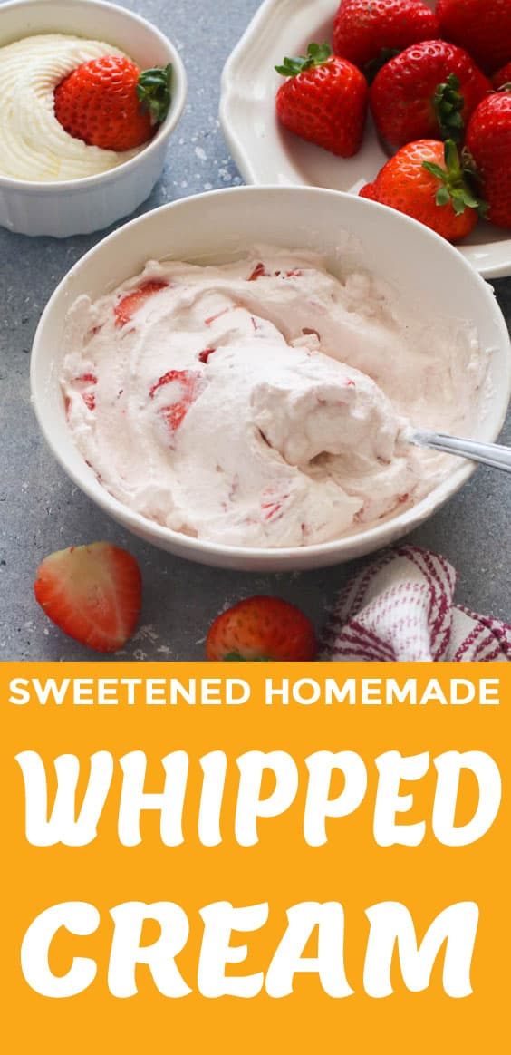 Homemade Whipped Cream