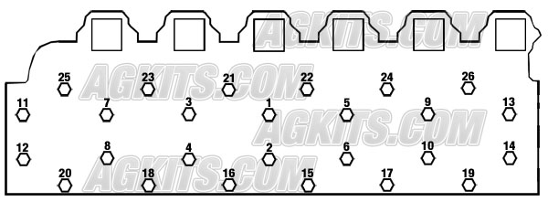 Caterpillar 3406 Head Torque Sequence