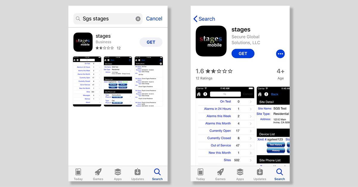 How To Set Up Stages Mobile App