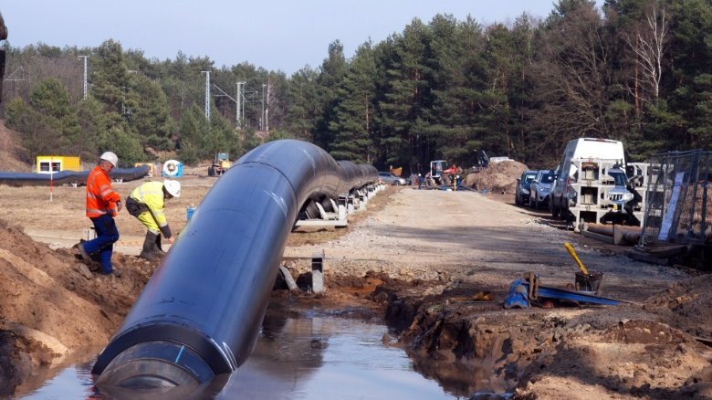 Record-breaking HDD-installation of PE pipes with OD 1400 mm