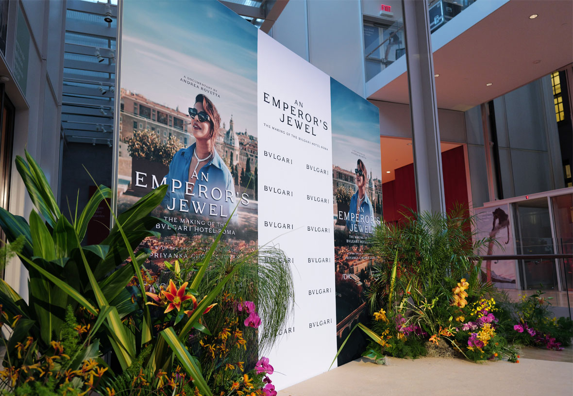 Bulgari Hotels Screens “An Emperor’s Jewel – The Making of The Bvlgari Hotel Roma” in NYC