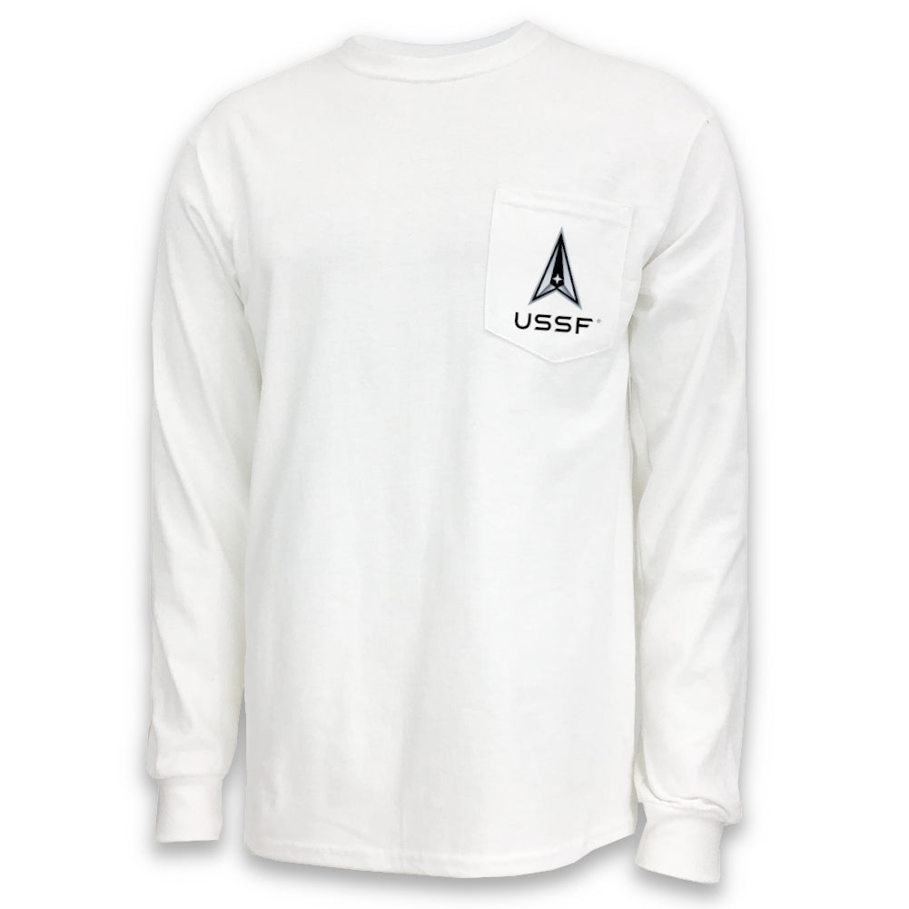 Space Force Mens Pocket Long Sleeve