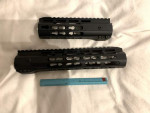 7", 10" M4 keymod handguards - Used airsoft equipment