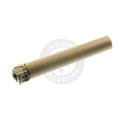 Atlas Custom Works 14mm CCW QD SOCOM 762-RC Mock Suppressor with Flash Hider (Color: Desert Tan)