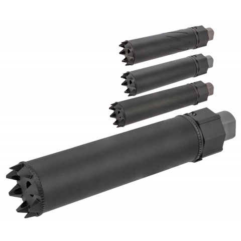 5KU SOCOM Monster QD Mock Suppressor w/ Flash Hider [14mm CCW] - BLACK