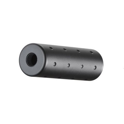 Atlas Custom Works 14mm Negative Zephyr Mock Suppressor (Color: Black)