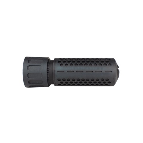 Atlas Custom Works KAC CQB QD Mock Silencer with Flash Hider (Color: Black)