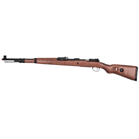 Double Bell WWII Kar 98k Bolt Action Gas Airsoft Rifle - WOOD