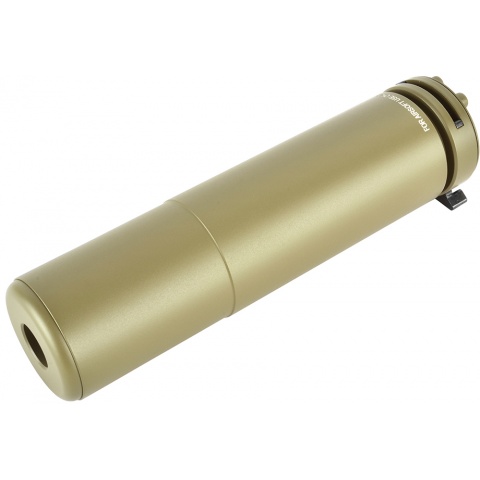 PTS Griffin Armament M4SDII Airsoft Mock Suppressor - DARK EARTH