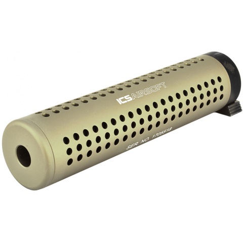 ICS M4 / M16 Quick Release QD Airosft Mock Suppressor - TAN