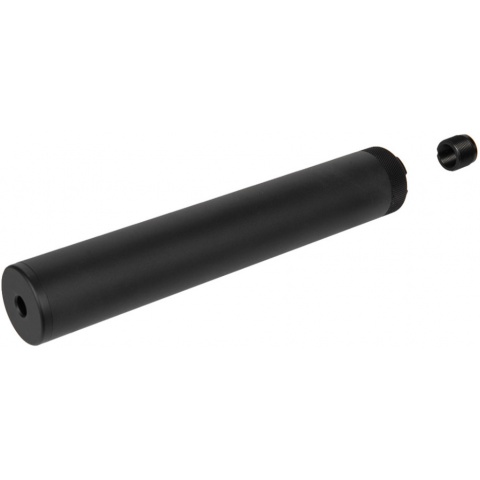 UK Arms Airsoft Specwar-II Mock Suppressor F38x228.6mm - BLACK