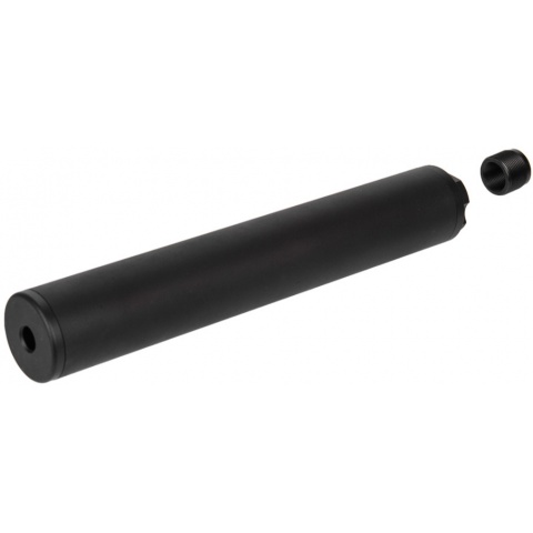 UK Arms Airsoft Octane-II Mock Suppressor F35x215.9mm - BLACK