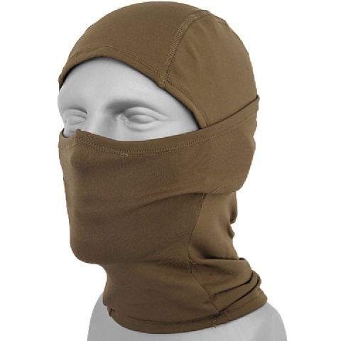 AMA Tactical Winter Fleece Balaclava - COYOTE BROWN