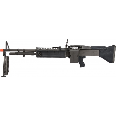 LCT Full Steel M60VN AEG Airsoft Light Machine Gun - BLACK