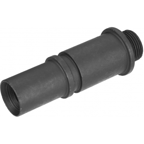 Sentinel Gears 14mm CCW Mock Suppressor Adapter for M700 Sniper Rifles - BLACK