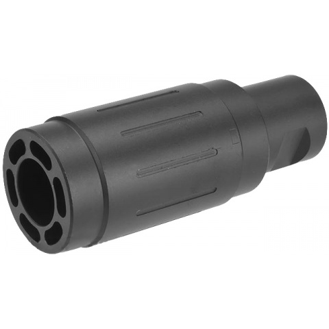 Atlas Custom Works Threaded Metal Alloy CCW Linear Compensator - BLACK