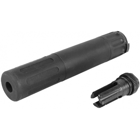 Atlas Custom Works MK 17 Mock Suppressor w/ Flash Hider - BLACK