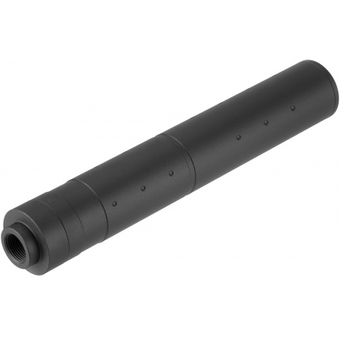 Lancer Tactical 195mm Aluminum Dot Mock Suppressor - BLACK