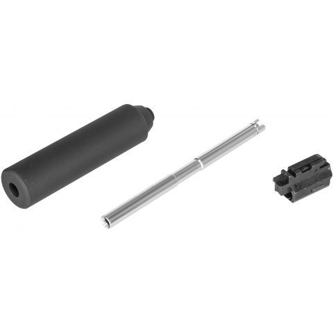 WE Tech God of War Silencer KIT for GBB Pistol - BLACK