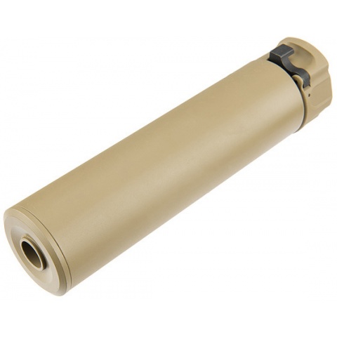 Atlas Custom Works Full Metal SOCOM QD Barrel Extension w/ Flash Hider [LONG] - TAN