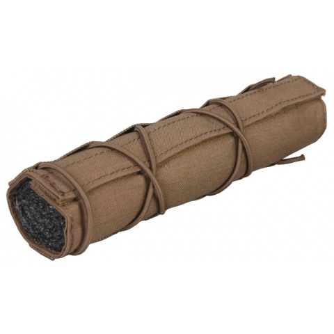 Emerson Gear Cordura 22cm Mock Airsoft Suppressor Cover - COYOTE BROWN