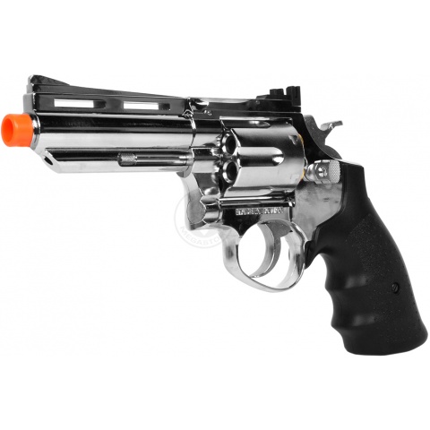 HFC .357 Style Gas Non Blowback Airsoft Compact Revolver - SILVER