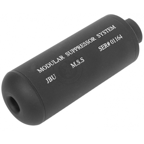 JBU Airsoft Full Metal MSS Mock Suppressor w/ 14mm CCW Flash Hider