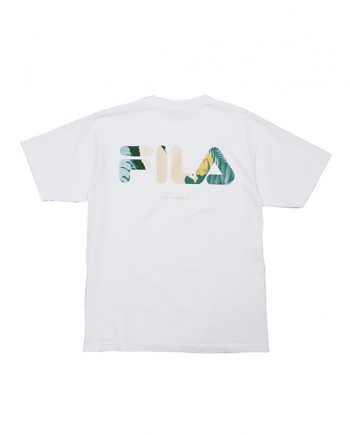 akomplice x fila flamingo short sleeve tshirt