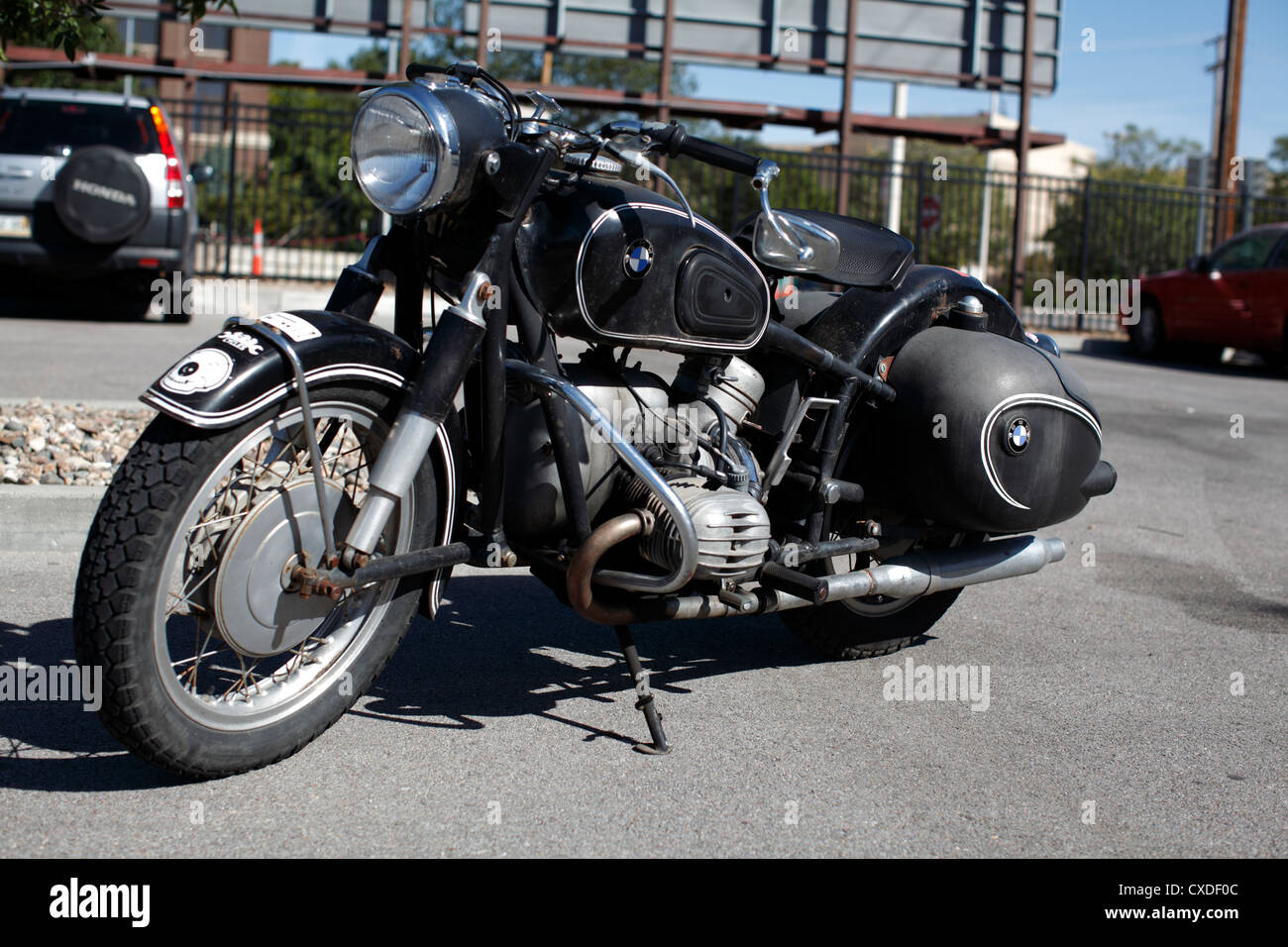 Classic BMW motorcycle Stock Photo - Alamy