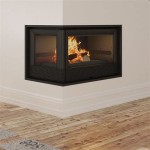 Corner Fireplace Insert Wood