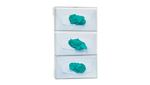 Bowman® Triple Glove Box Dispenser, Plastic, with Dividers