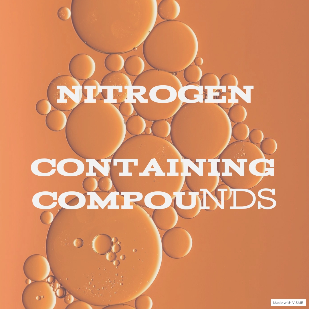 Nitrogen containg compounds