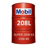 Mobil Super 2000 X1 10W-40 of 208L barrel