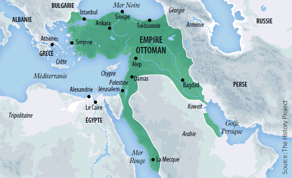 L'Empire ottoman en 1914 | Alternatives Economiques