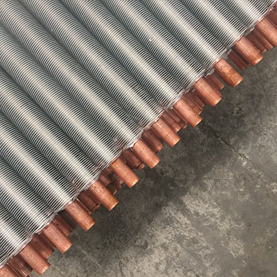 Copper Tube Aluminum Fin Composited Extruded Fin Tube