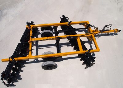 Aerial view of J42 Wheel Offset Harrow